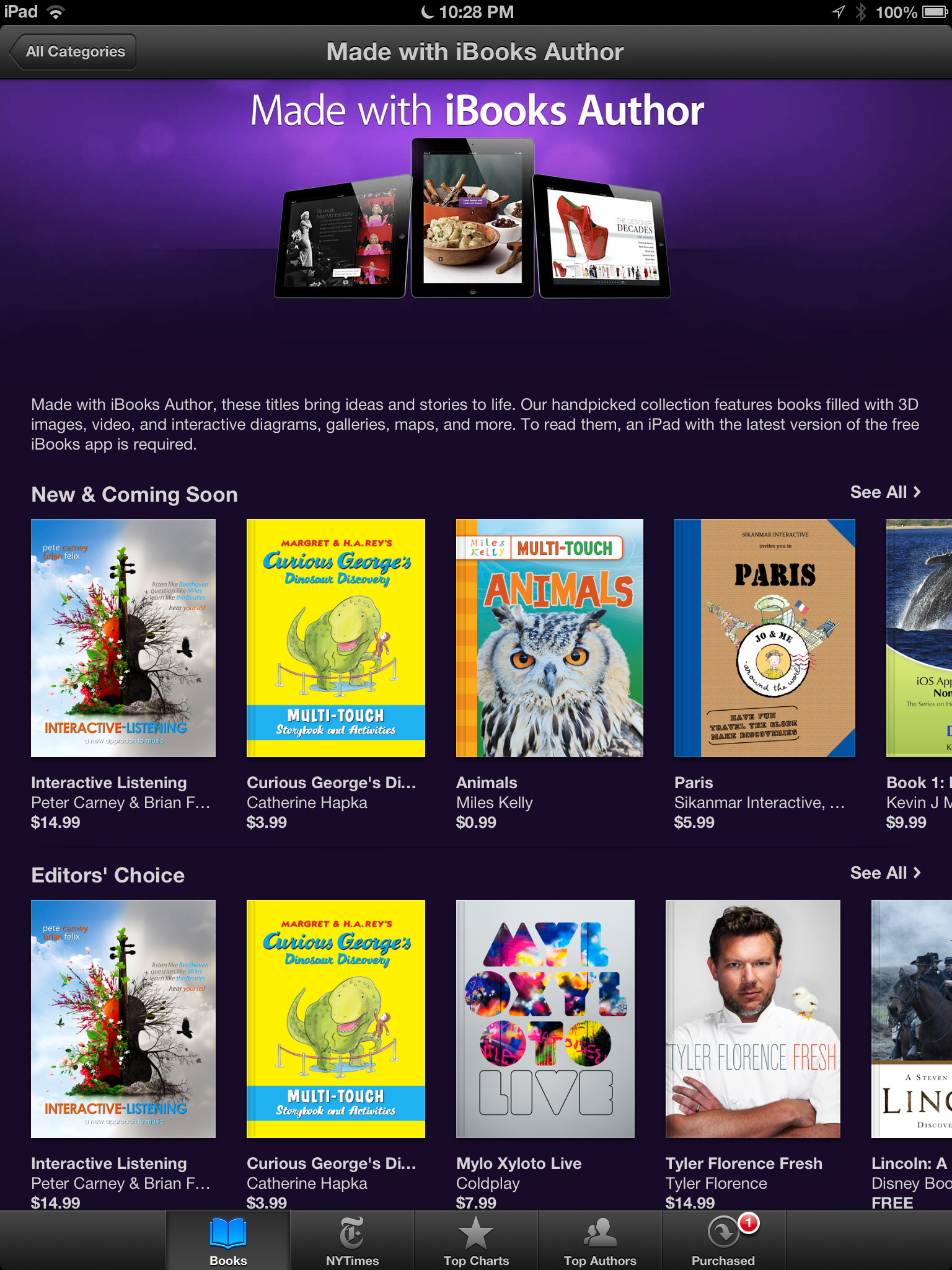 music education and music appreciation dominate interactive textbooks on iPad