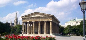 The Greek Parthenon in Vienna? Classical architecture from ancient Greece became the model for new styles in the 1700's